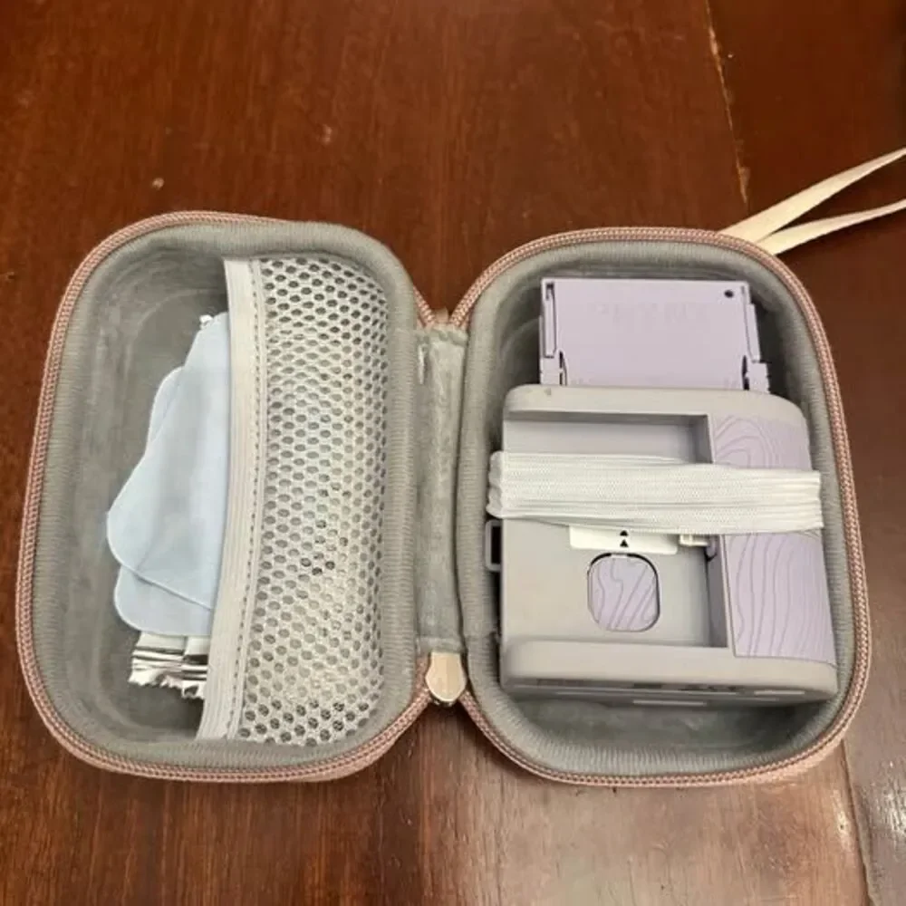 Prynt Pocket, Instant Photo Printer for iPhone Lavender Purple Bundle Case Film